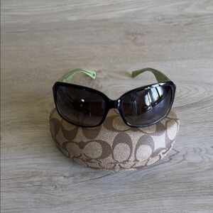 Coach phoebe black sunglasses